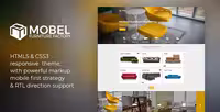 دانلود قالب اچ تی ام ال Mobel
