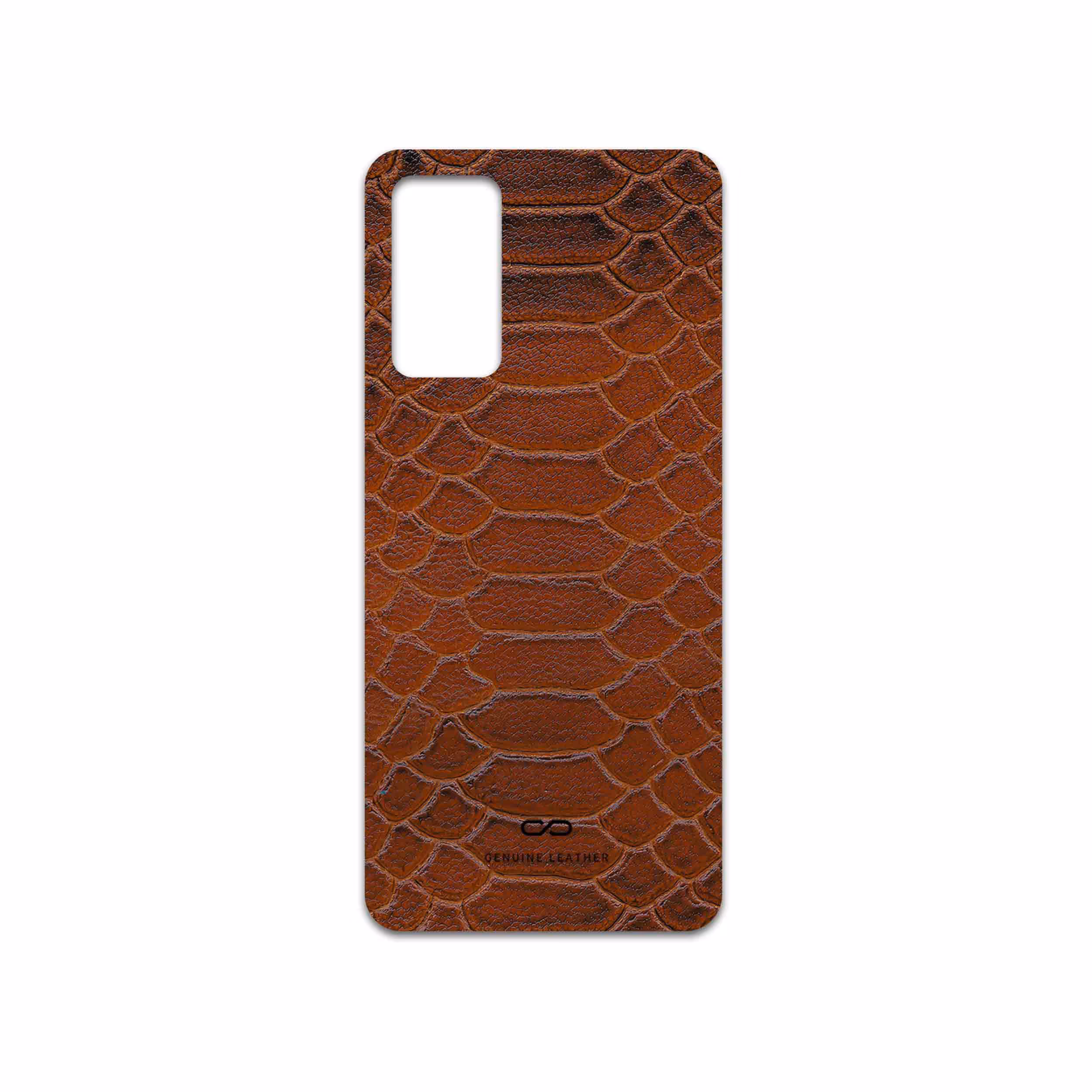 برچسب پوششی ماهوت مدل Brown-Snake-Leather مناسب برای گوشی موبایل شیائومی Redmi Note 11 Pro Plus 5G (India)