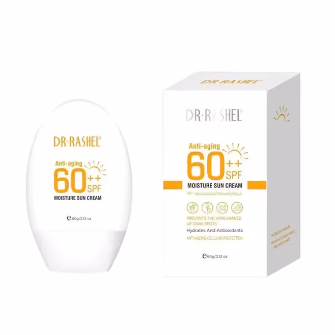 کرم ضد آفتاب بدون رنگ دکتر راشل SPF60