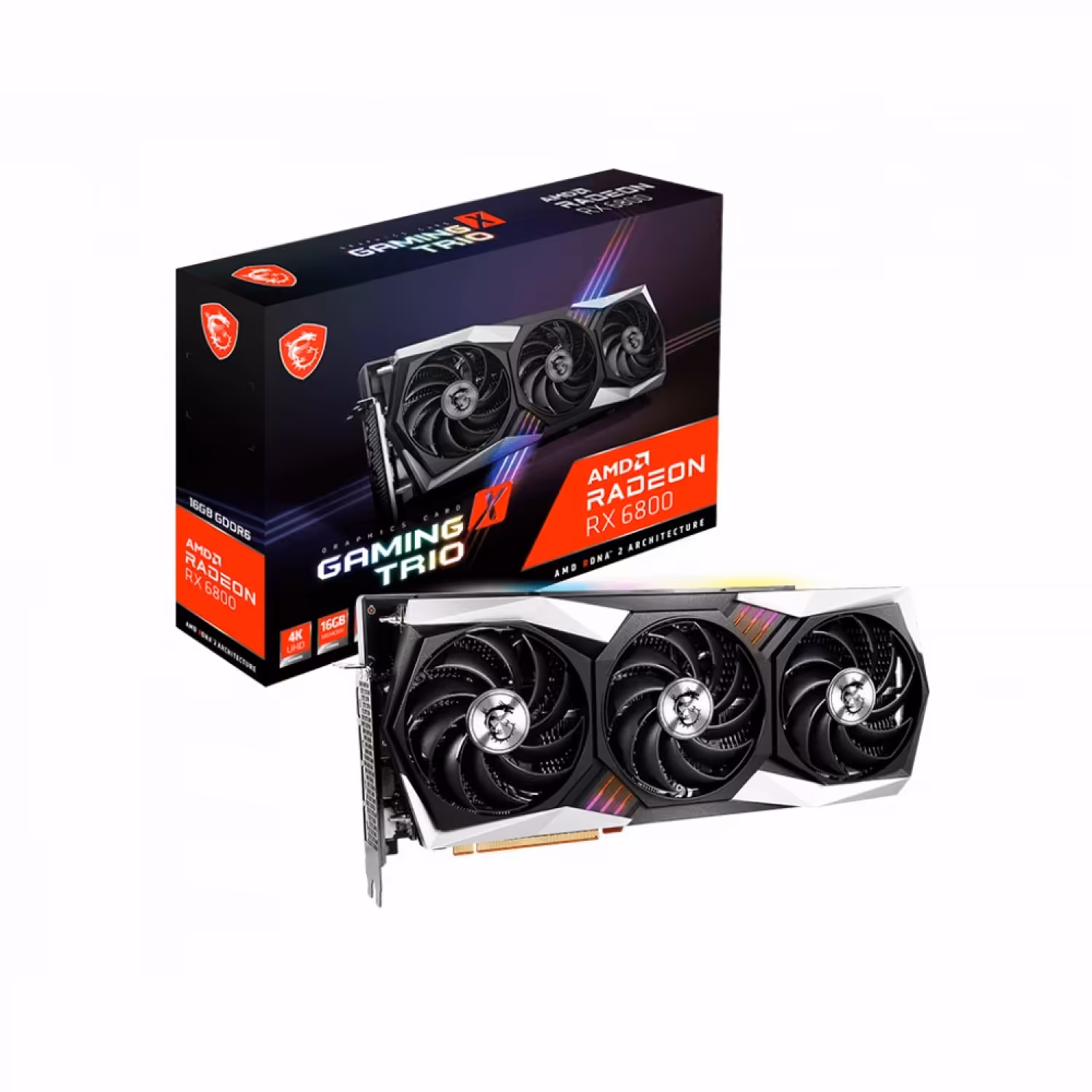 کارت گرافیک ام اس آی Radeon RX 6800 GAMING X TRIO 16G