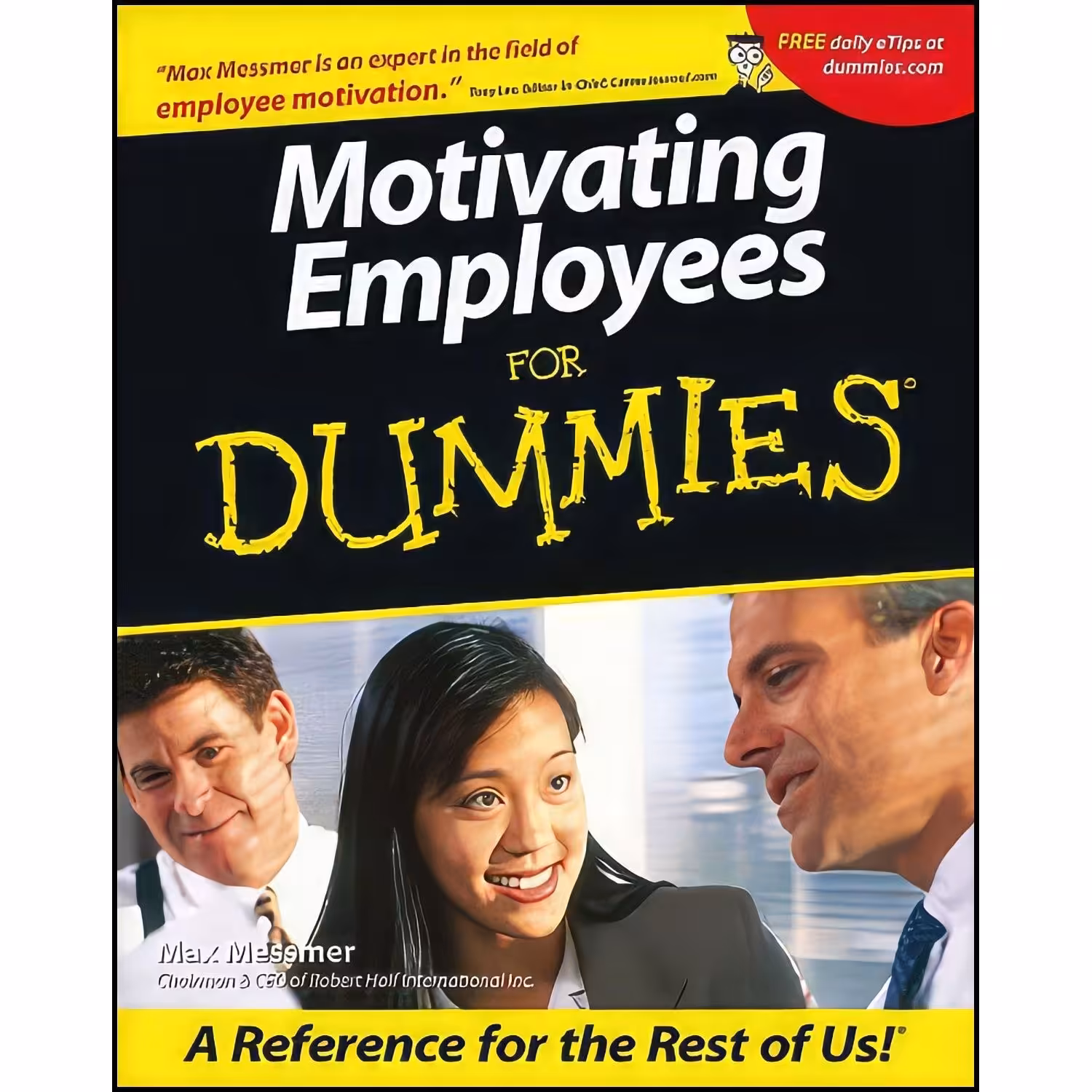 کتاب زبان اصلی Motivating Employees For Dummies اثر Max Messmer