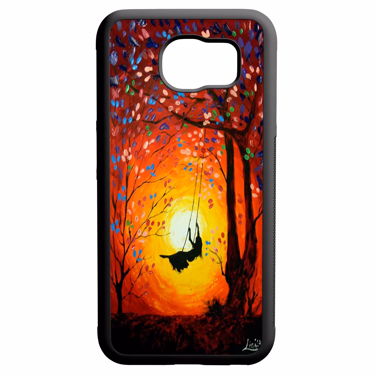 کاور طرح دخترانه کد 110167 مناسب برای گوشی موبایل سامسونگ galaxy s6
