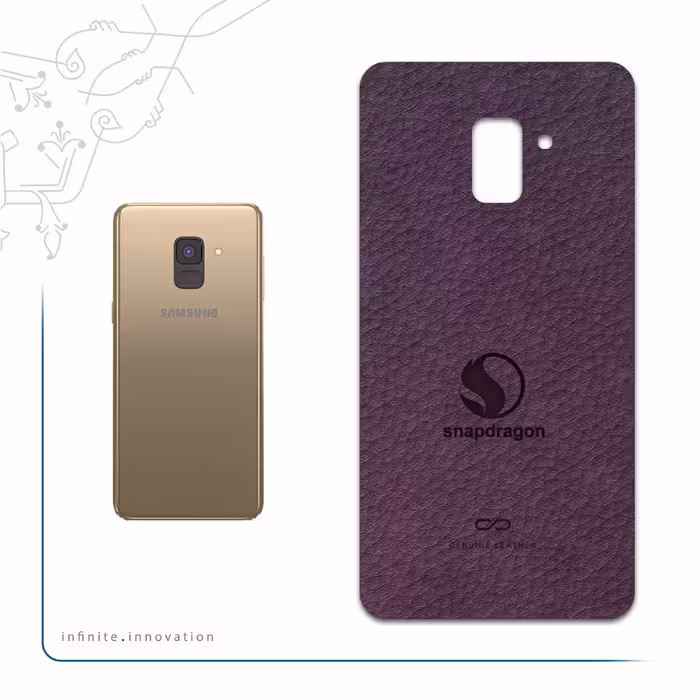 برچسب پوششی ماهوت مدل PL-SNPDRGN مناسب برای گوشی موبایل سامسونگ Galaxy A8 Plus 2018