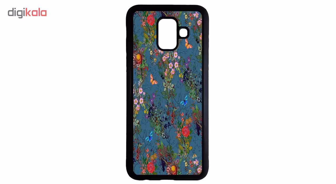 کاور طرح گلدار کد 6673 مناسب برای گوشی موبایل سامسونگ galaxy a8 2018