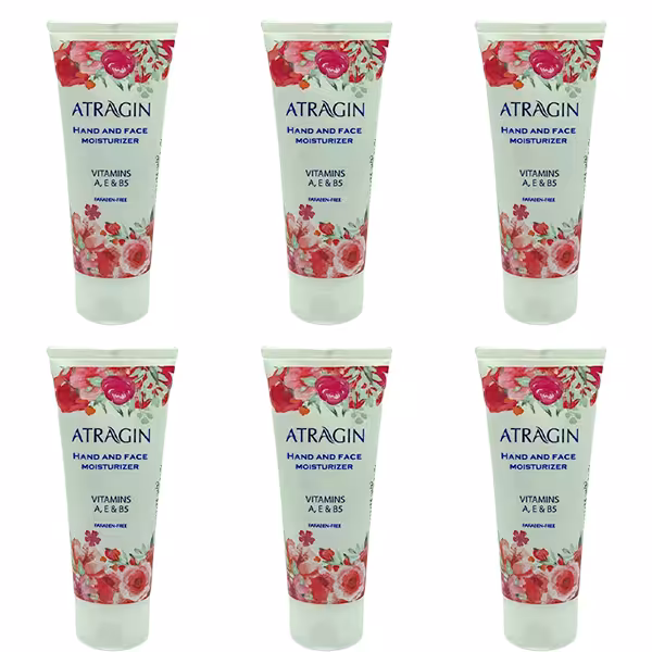 کرم آبرسان عطرآگین مدل گل حجم 75 میلی لیتر مجموعه 6 عددی