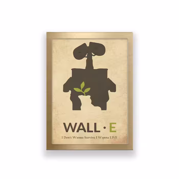تابلو طرح انیمیشن wall E 