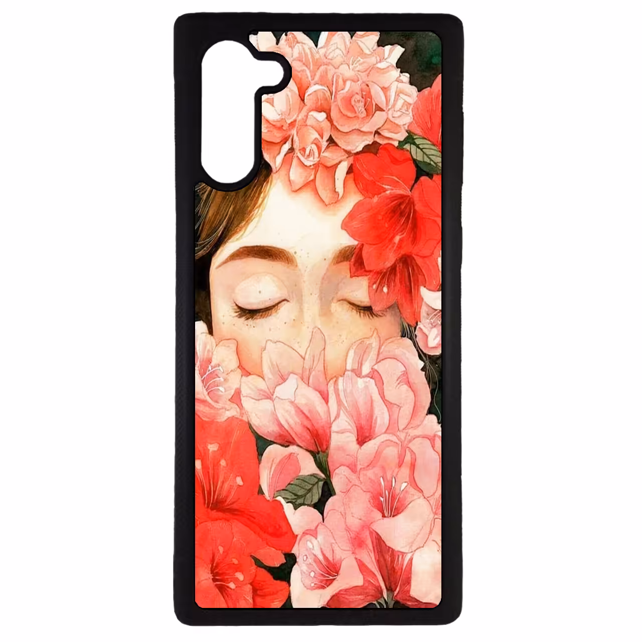 کاور طرح دختر کد 11050646 مناسب برای گوشی موبایل سامسونگ galaxy note 10