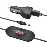 شارژر فندکی آکی مدل BT-F2 همراه FM Transmitter