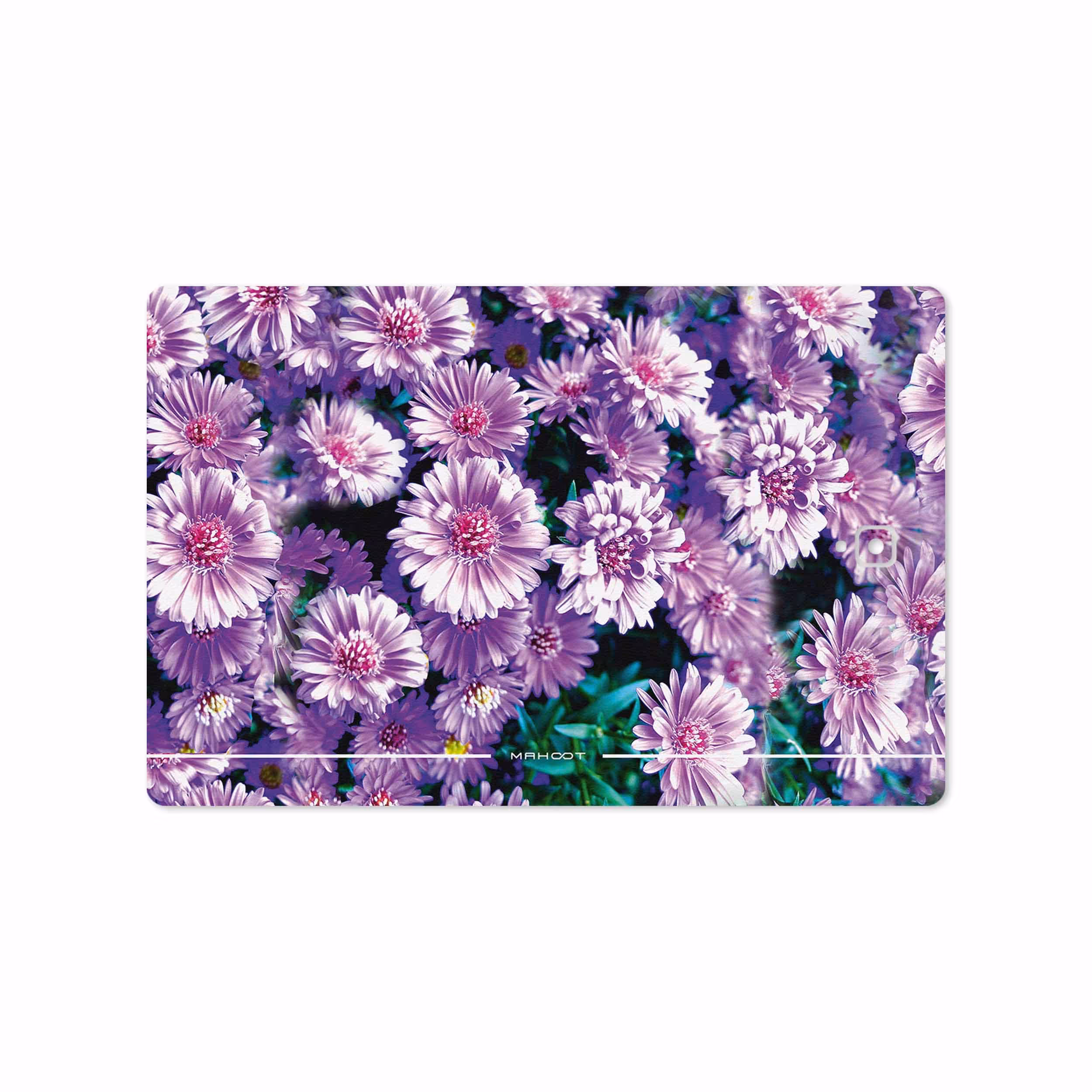 برچسب پوششی ماهوت مدل Purple-Flower مناسب برای تبلت سامسونگ Galaxy Tab S3 9.7 2017 T825