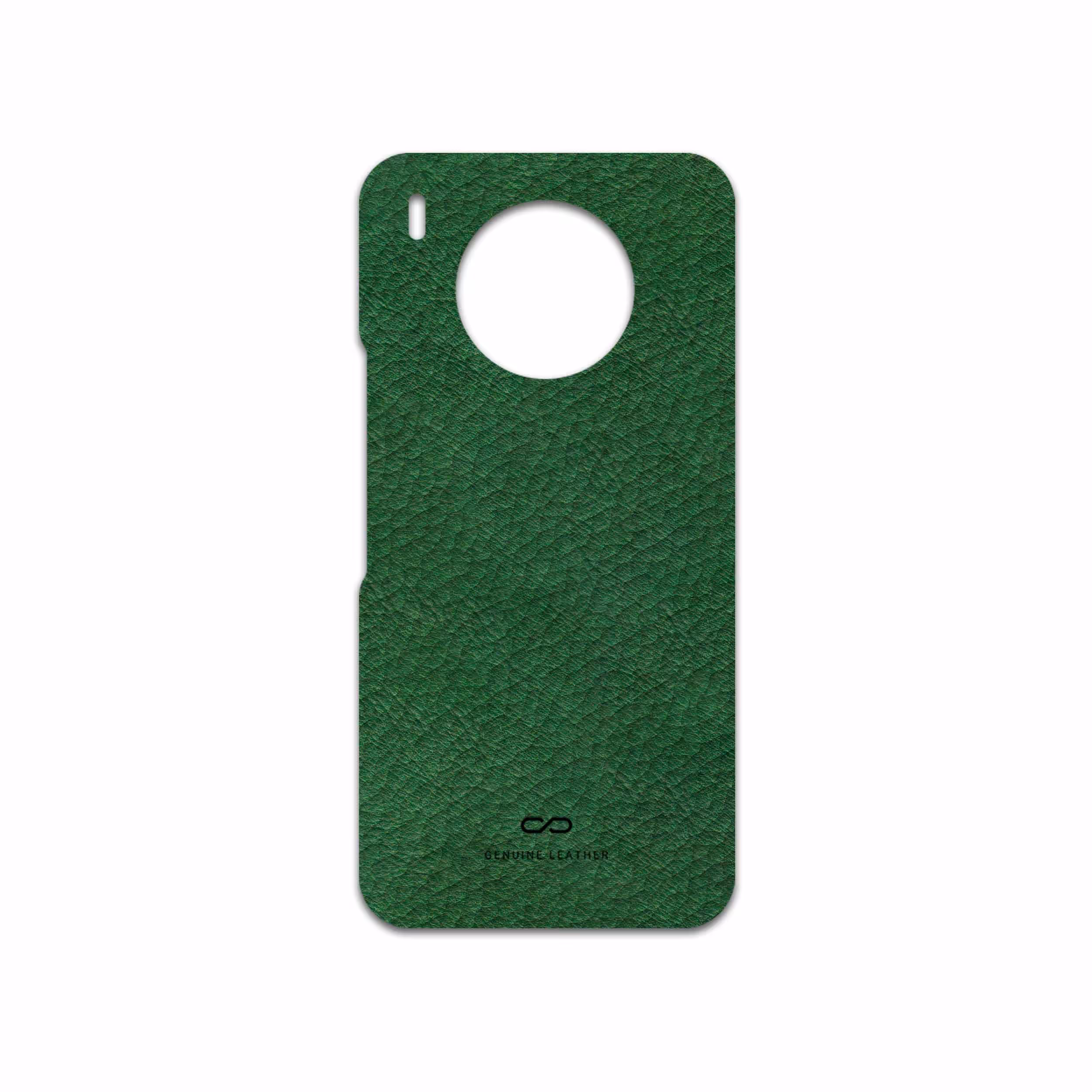 برچسب پوششی ماهوت مدل Green-Leather مناسب برای گوشی موبایل هوآوی Nova 8i