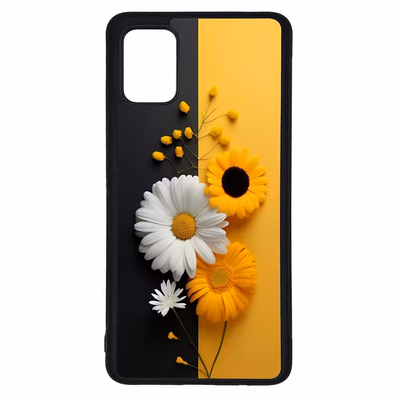 کاور طرح گل کد G-099 مناسب برای گوشی موبایل سامسونگ Galaxy A51 | دیجی قاب دونی