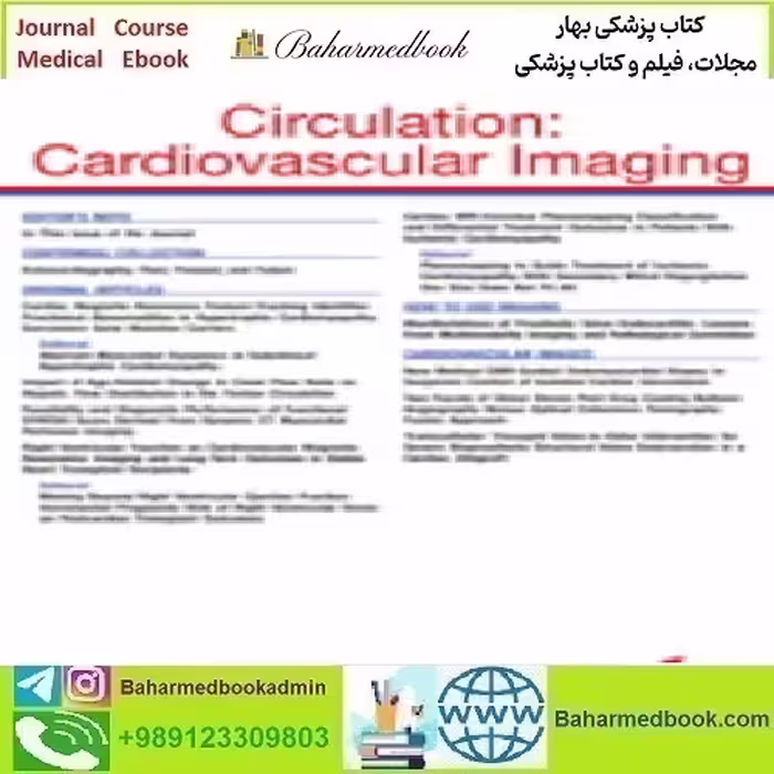 Circulation Cardiovascular Imaging Volume 17 1 to 4 2024 TR