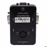 سوییچ 2 پورت MVK رویال مدل KVM-2UK