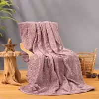 پتو کاتن باکس مدل Gul Kurusu سایز 220x240 سانتی متر