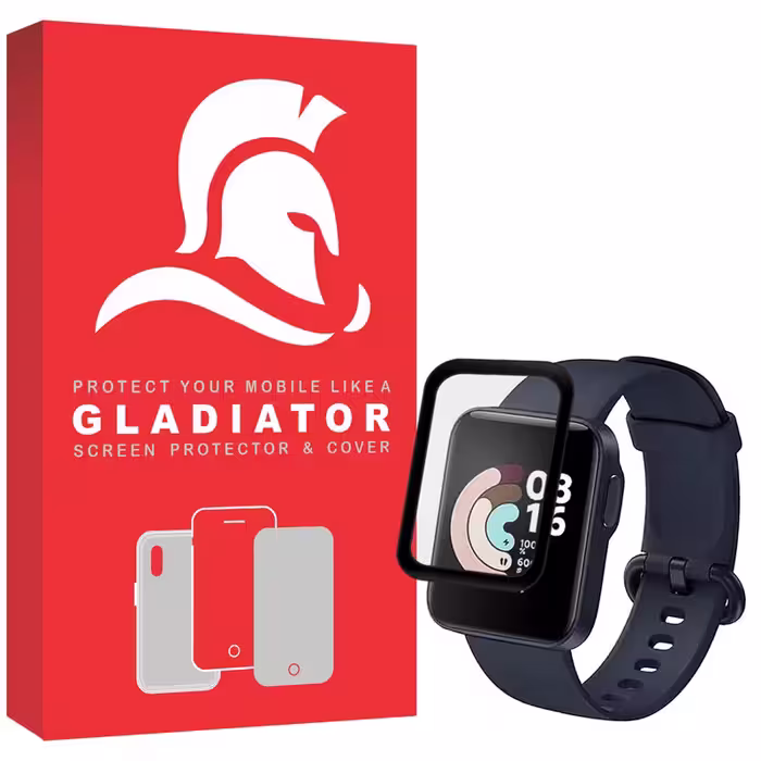 محافظ صفحه نمایش گلادیاتور مدل GWP1000 مناسب برای ساعت هوشمند شیائومی Redmi Watch | کالا برتری