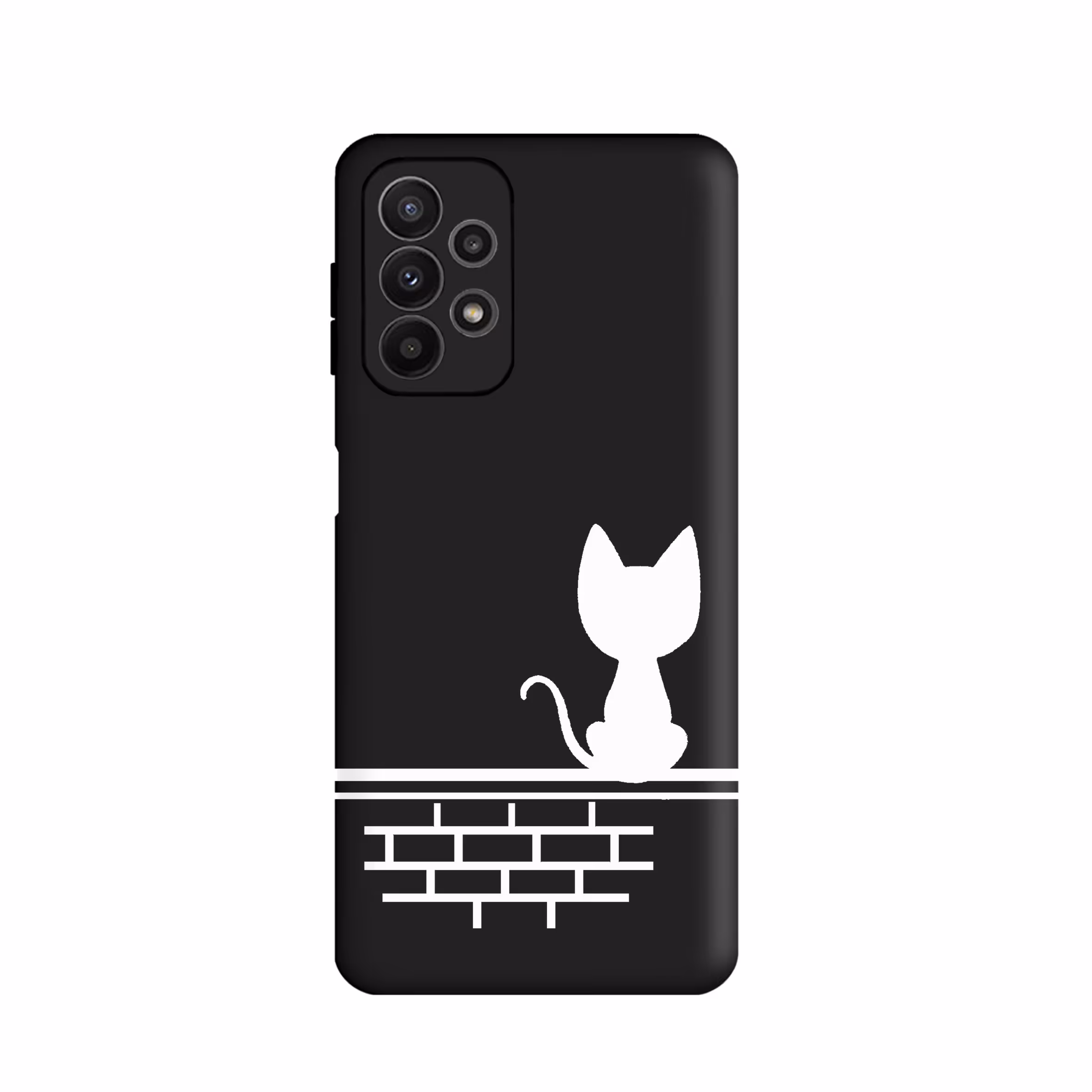 کاور طرح گربه فانتزی دخترانه کد u5778 مناسب برای گوشی موبایل سامسونگ galaxy A23  