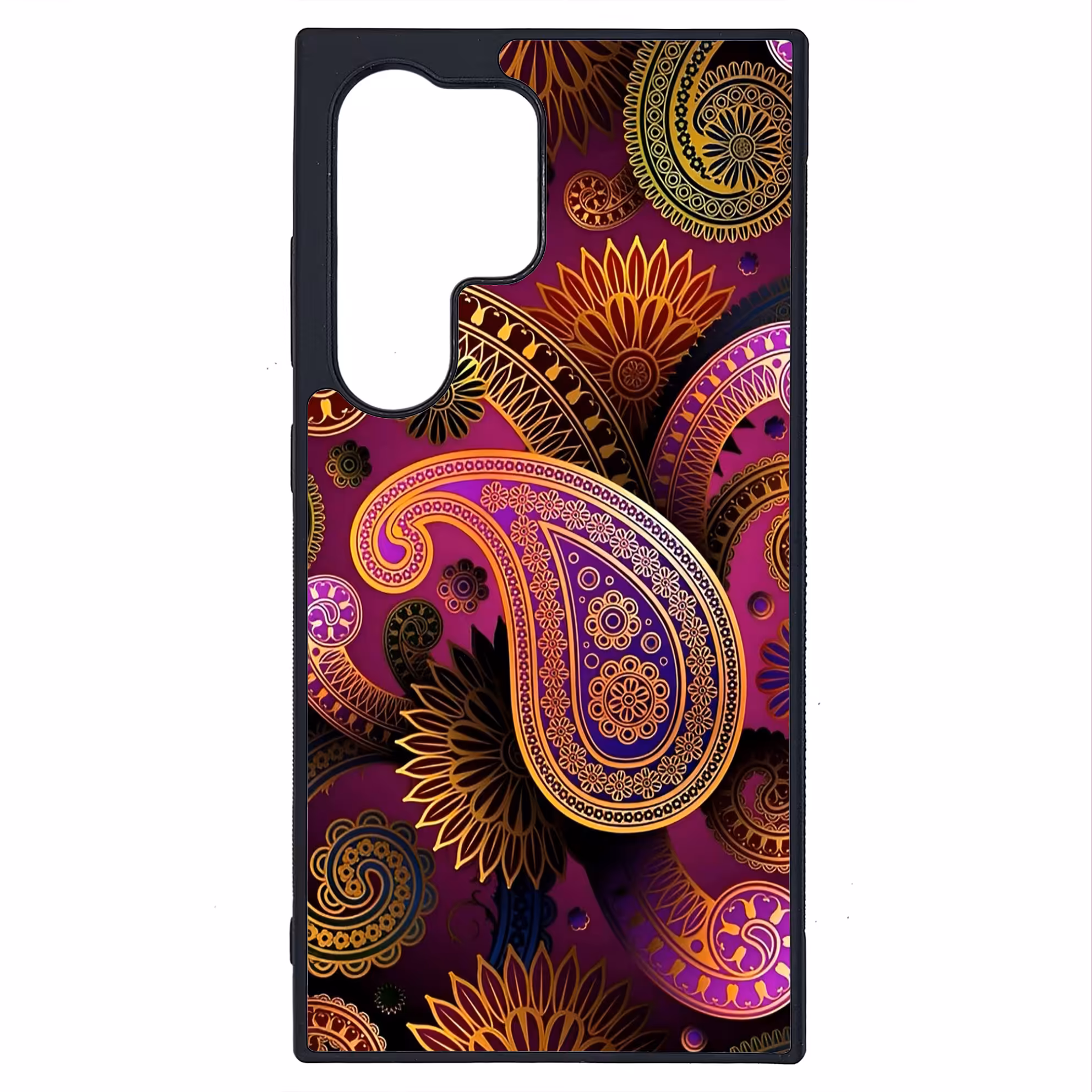 کاور طرح سنتی بته جقه کد G-220 مناسب برای گوشی موبایل سامسونگ Galaxy S24 Ultra | دیجی قاب دونی