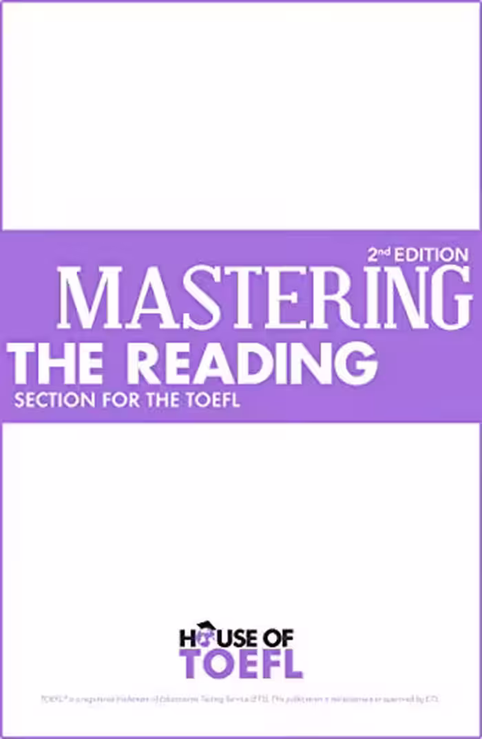 خرید و دانلود نسخه کامل کتاب Mastering the Reading Section for the TOEFL iBT (2nd Edition) -   pdf