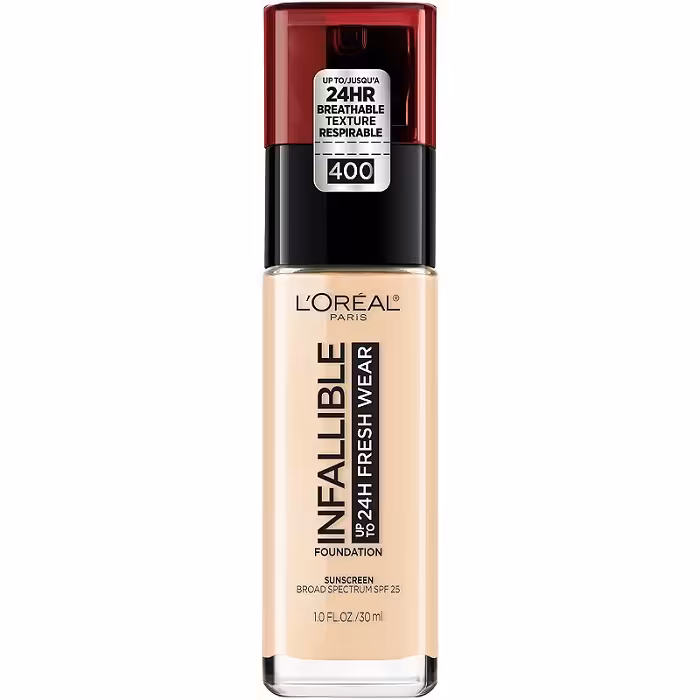 کرم پودر لورال پاریس 145 INFALLIBLE BEIGE ROSE