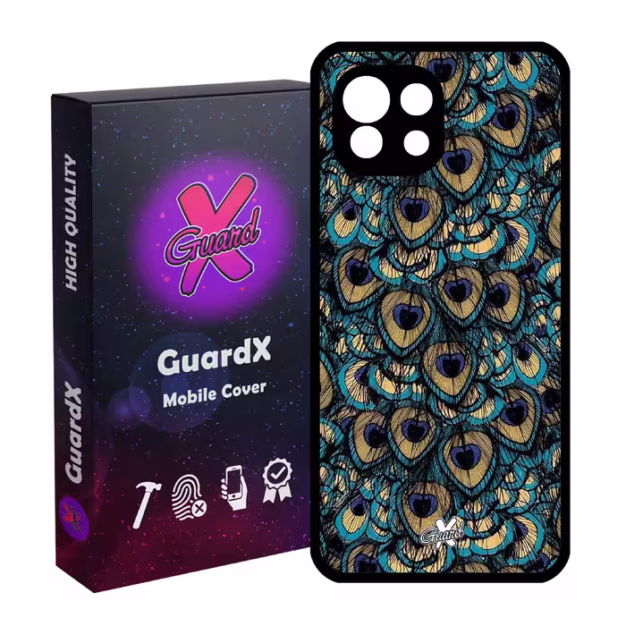 کاور گارد ایکس طرح Peacock مدل Glass10092 مناسب برای گوشی موبایل شیائومی Mi 11 Lite