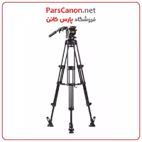سه پایه فیلمبرداری لیبک مدل Libec HS-350M Tripod System with H35 Head, Mid-Level Spreader, Rubber Feet & Case