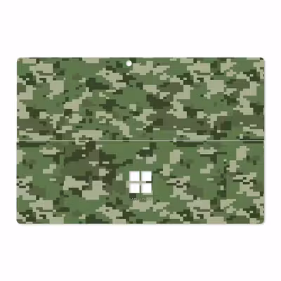 برچسب پوششی ماهوت مدل Army-Green-Pixel مناسب برای تبلت مایکروسافت Surface Pro 4 2015