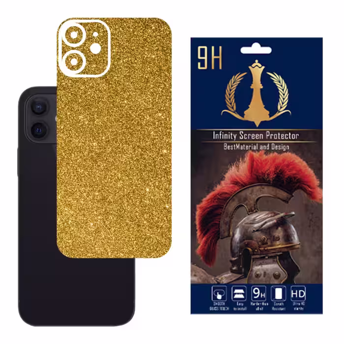 برچسب پوششی اینفینیتی مدل PR MAX مناسب برای گوشی موبایل اپل iPhone 12 MINI به همراه محافظ صفحه نمایش