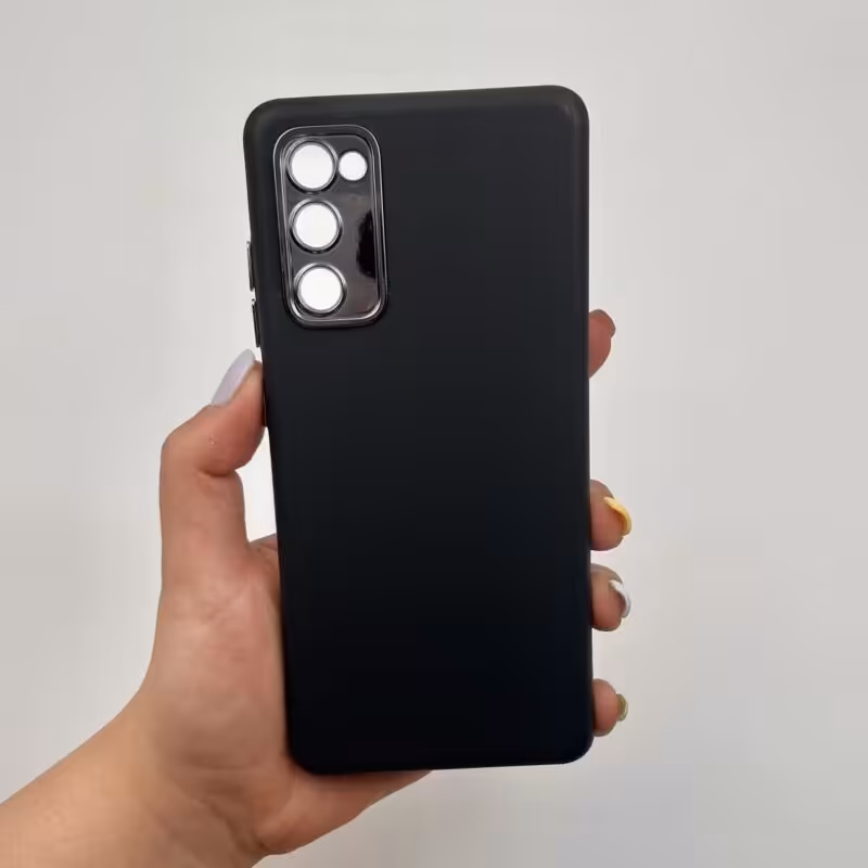 قاب گوشی Galaxy S20 FE سامسونگ متال کیس سیلیکونی رنگ مشکی کد 50735