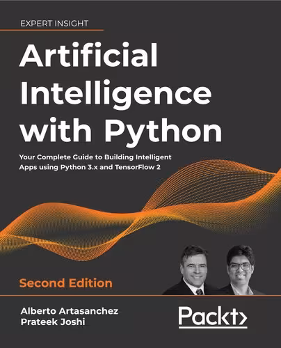 خرید و دانلود نسخه کامل کتاب Artificial Intelligence with Python: Your complete guide to building intelligent apps using Python 3.x and TensorFlow 2