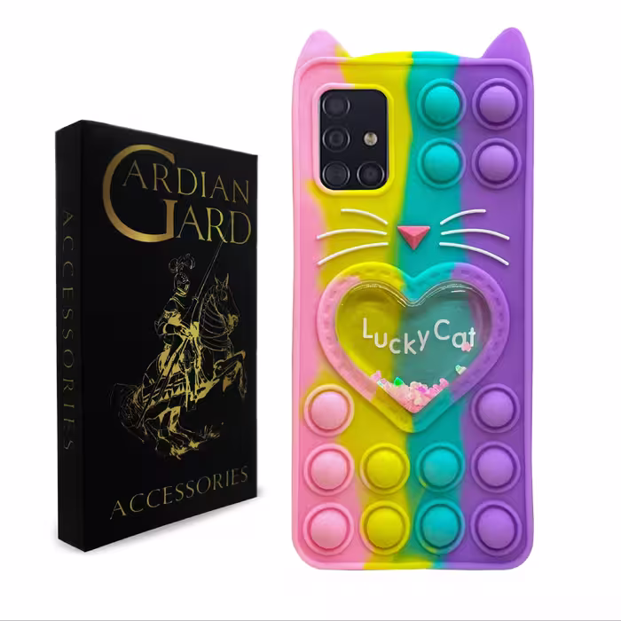 کاور گاردین گارد مدل Lucky Cat مناسب موبایل سامسونگ Galaxy A51 4G  A51 5G