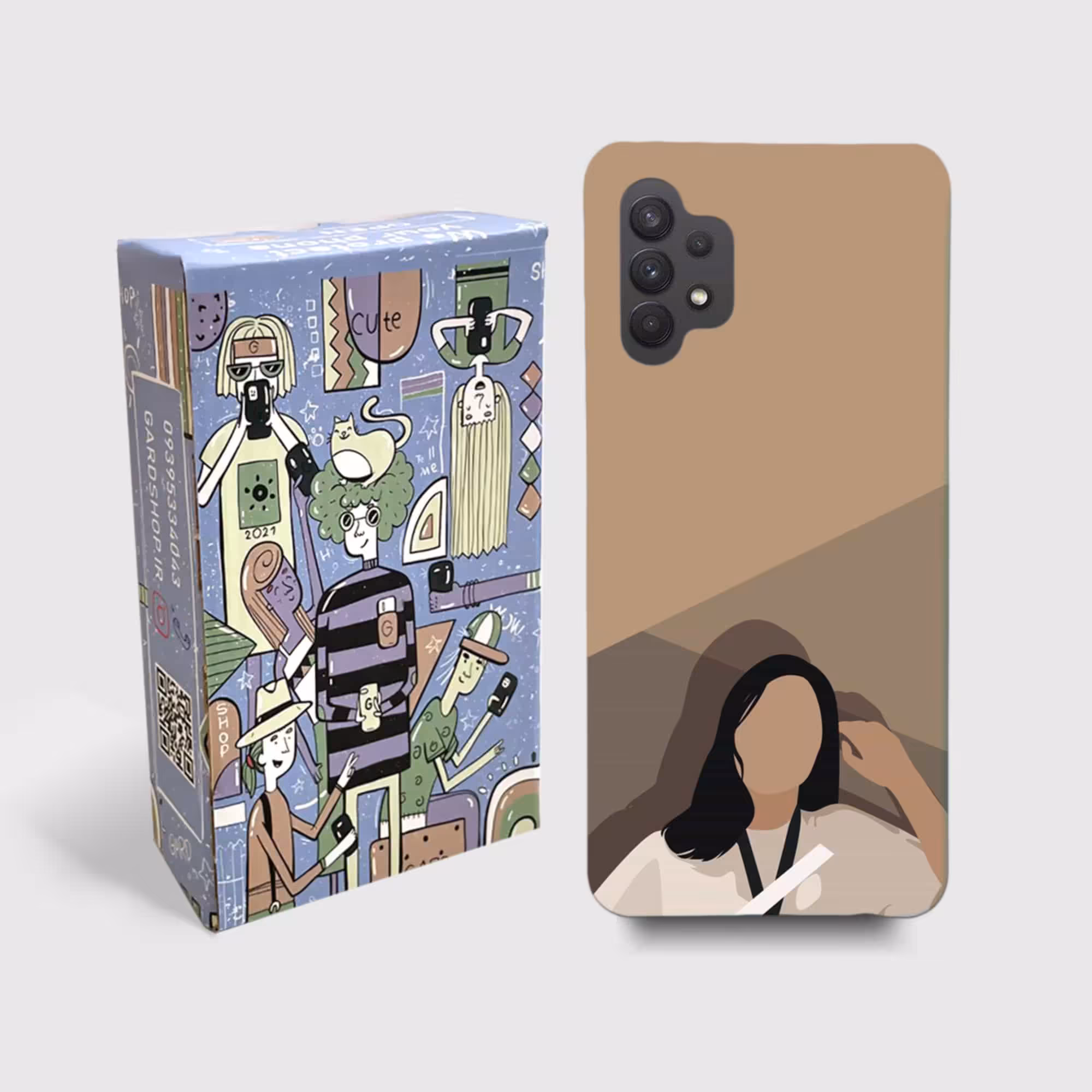 کاور گارد قاب مناسب برای گوشی موبایل سامسونگA23 4g -کدG2003