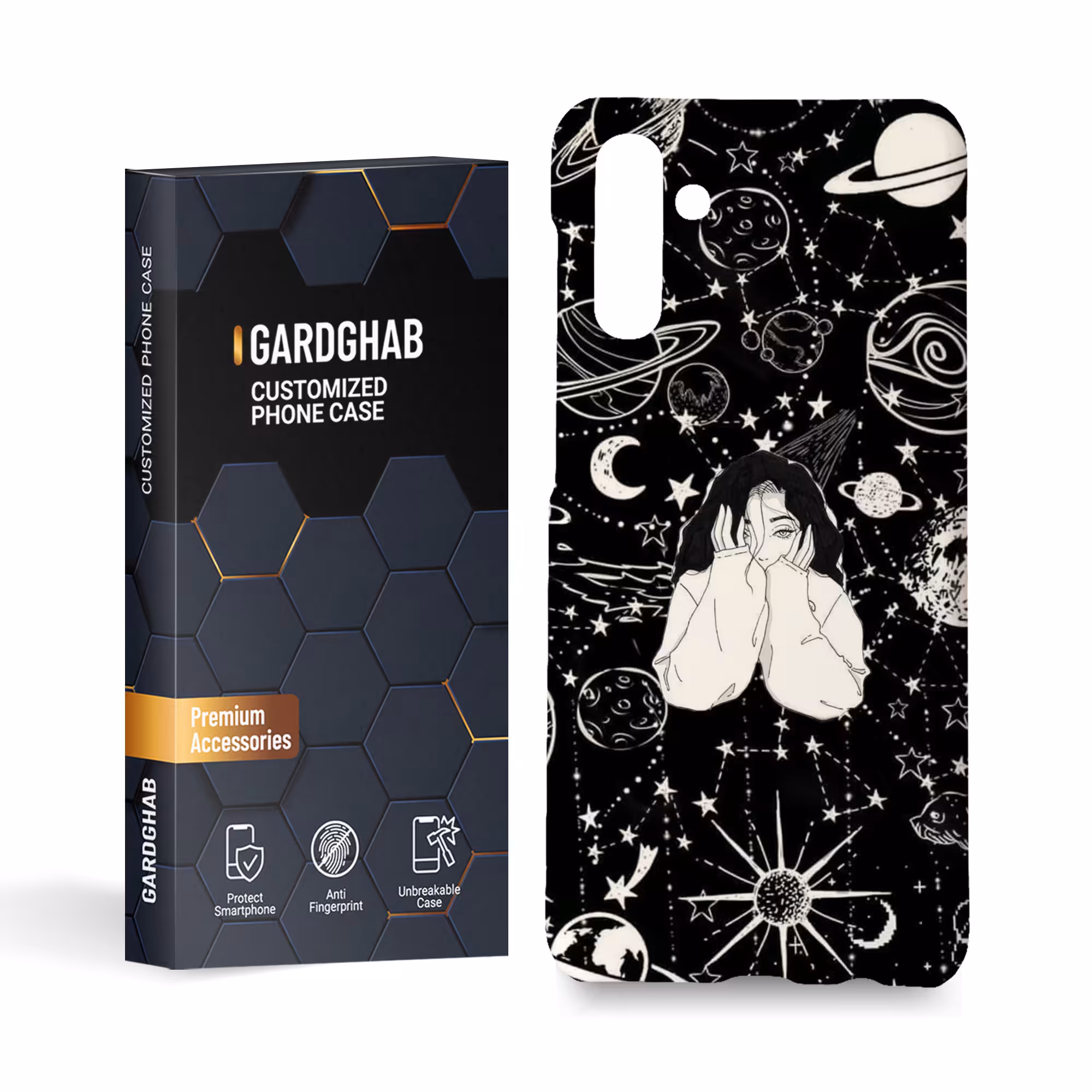 کاور گارد قاب مدل دخترانه مناسب برای گوشی موبایل سامسونگ Galaxy a13 5g  