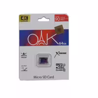رم میکرو 64 گیگ برند OAK