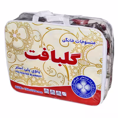 پتو گلبافت کد 219 سایز 160x220 سانتی متر