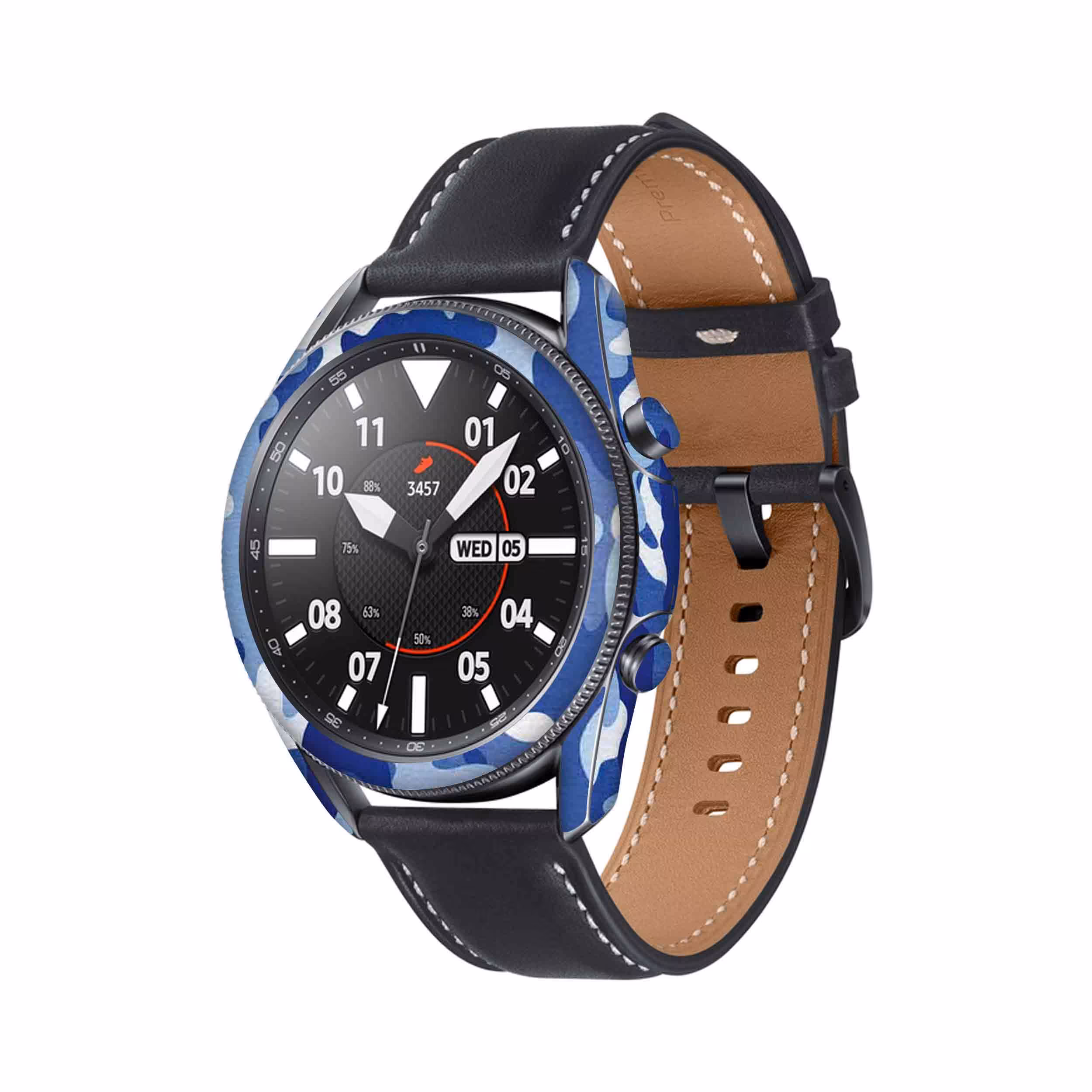 برچسب ماهوت طرح Army Winter مناسب برای ساعت هوشمند سامسونگ Galaxy Watch3 45mm