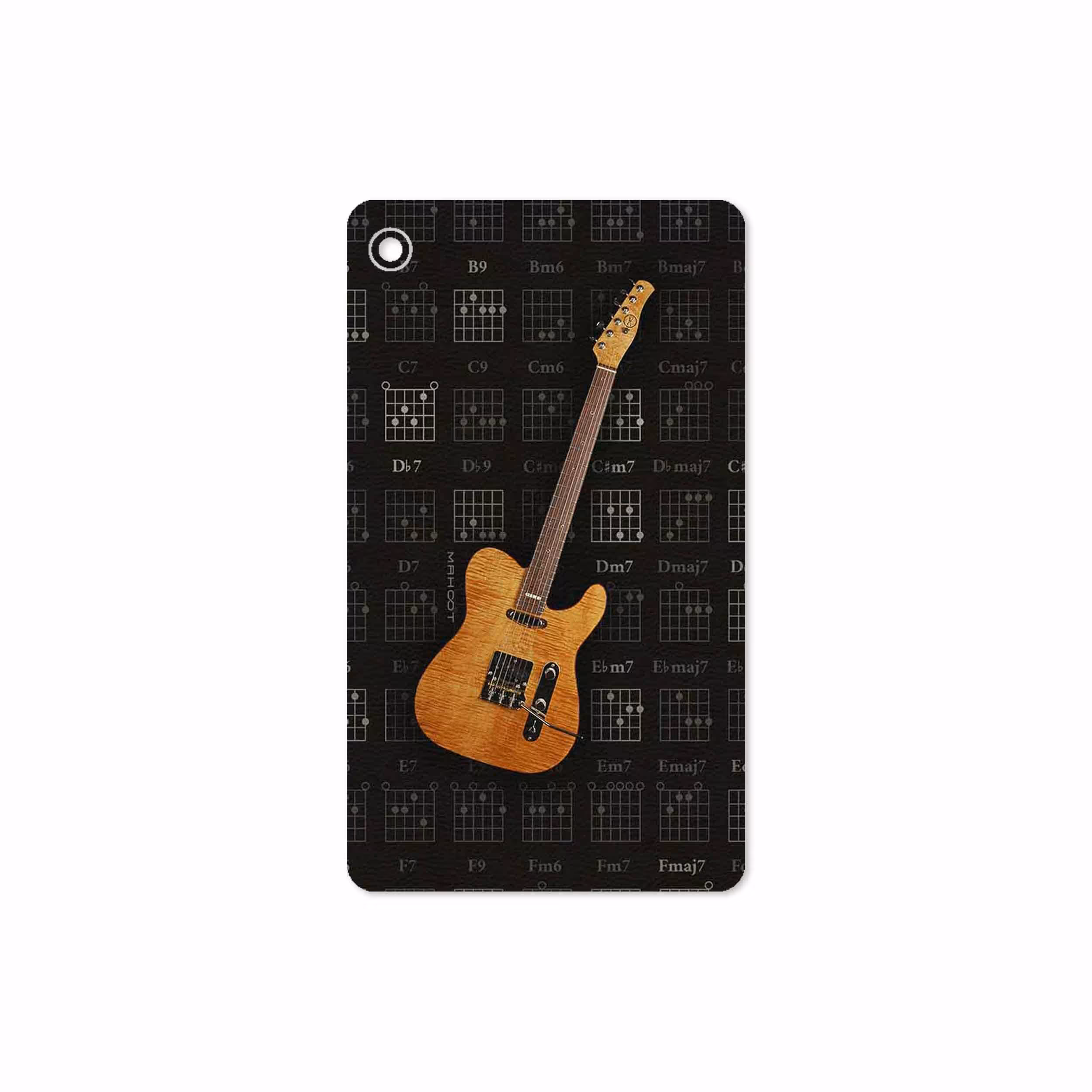 برچسب پوششی ماهوت مدل Guitar-Instrument مناسب برای تبلت لنوو Tab M7 2019