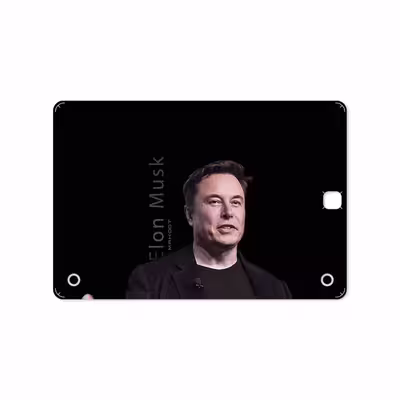 برچسب پوششی ماهوت مدل Elon Musk مناسب برای تبلت سامسونگ Galaxy Tab A 9.7 2015 T550