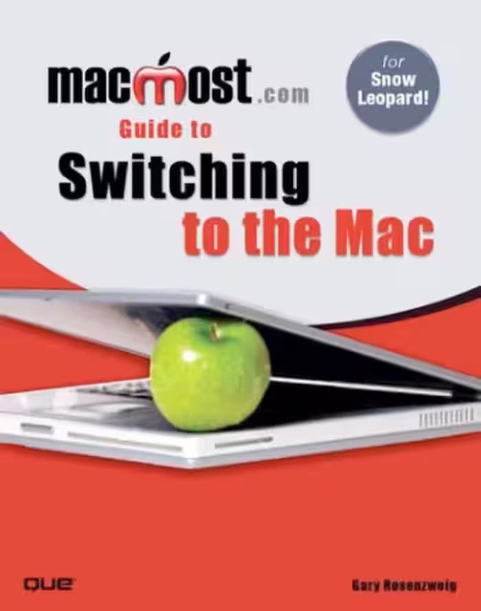 خرید و دانلود نسخه کامل کتاب MacMost.com Guide to Switching to the Mac