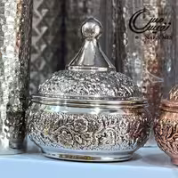 قندان کروم رز طرح رسا