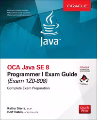 خرید و دانلود نسخه کامل کتاب OCA Java SE 8 Programmer I Exam Guide (Exams 1Z0-808) (Certification &amp; Career - OMG)