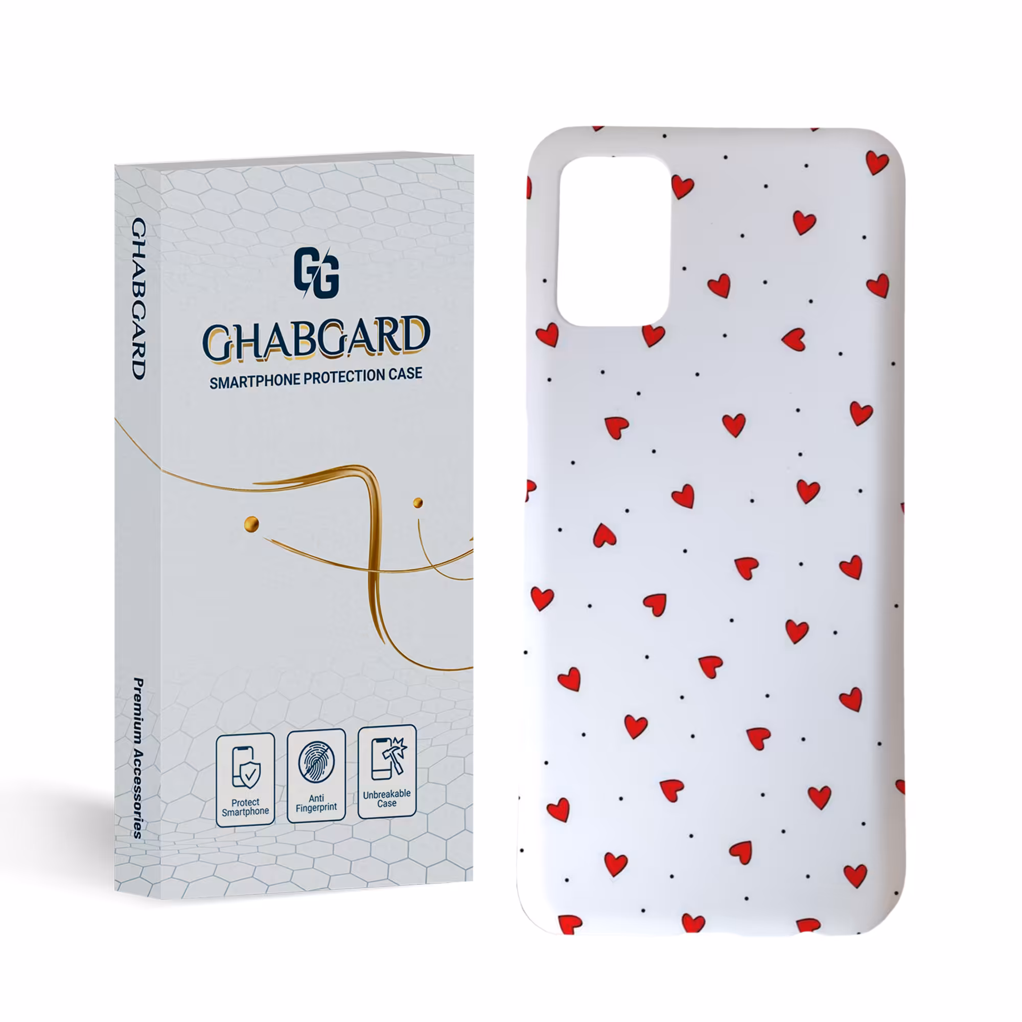 کاور قاب گارد مدل ساده مناسب برای گوشی موبایل سامسونگ Galaxy A03 S