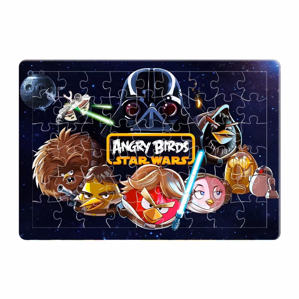 پازل 54 تکه طرح Angry Birds مدل P185
