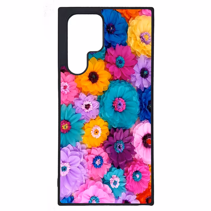 کاور طرح گل کد G-021 مناسب برای گوشی موبایل سامسونگ Galaxy S22 Ultra | دیجی قاب دونی