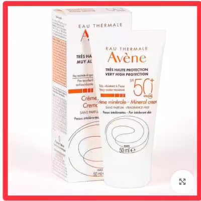 کرم ضد آفتاب مینرال spf50