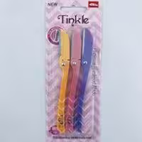 تینک تیغ اصلاح صورت و ابرو 3 عددی طرح فلامینگو Tinkle