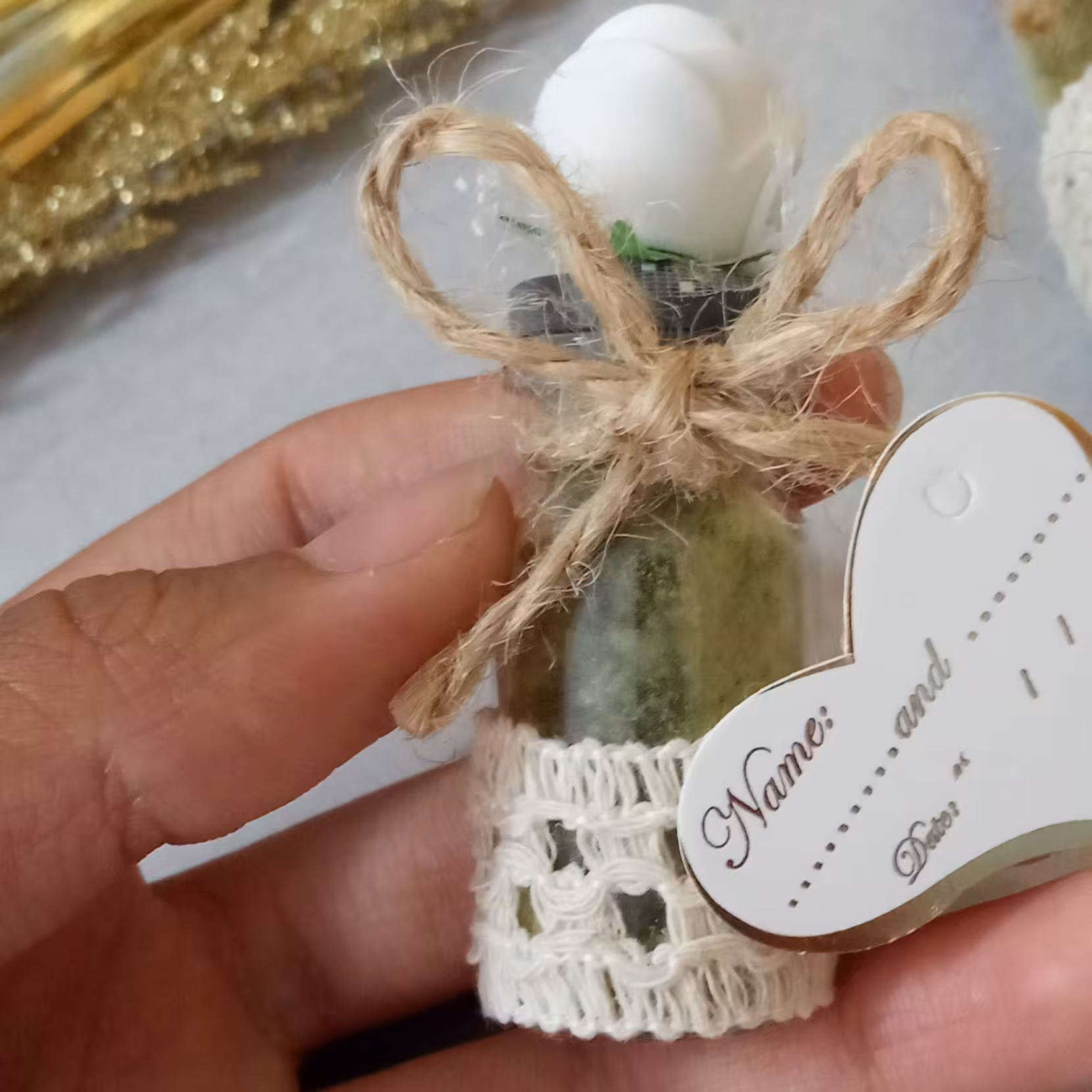 گیفت حنا مدل شیشه ای