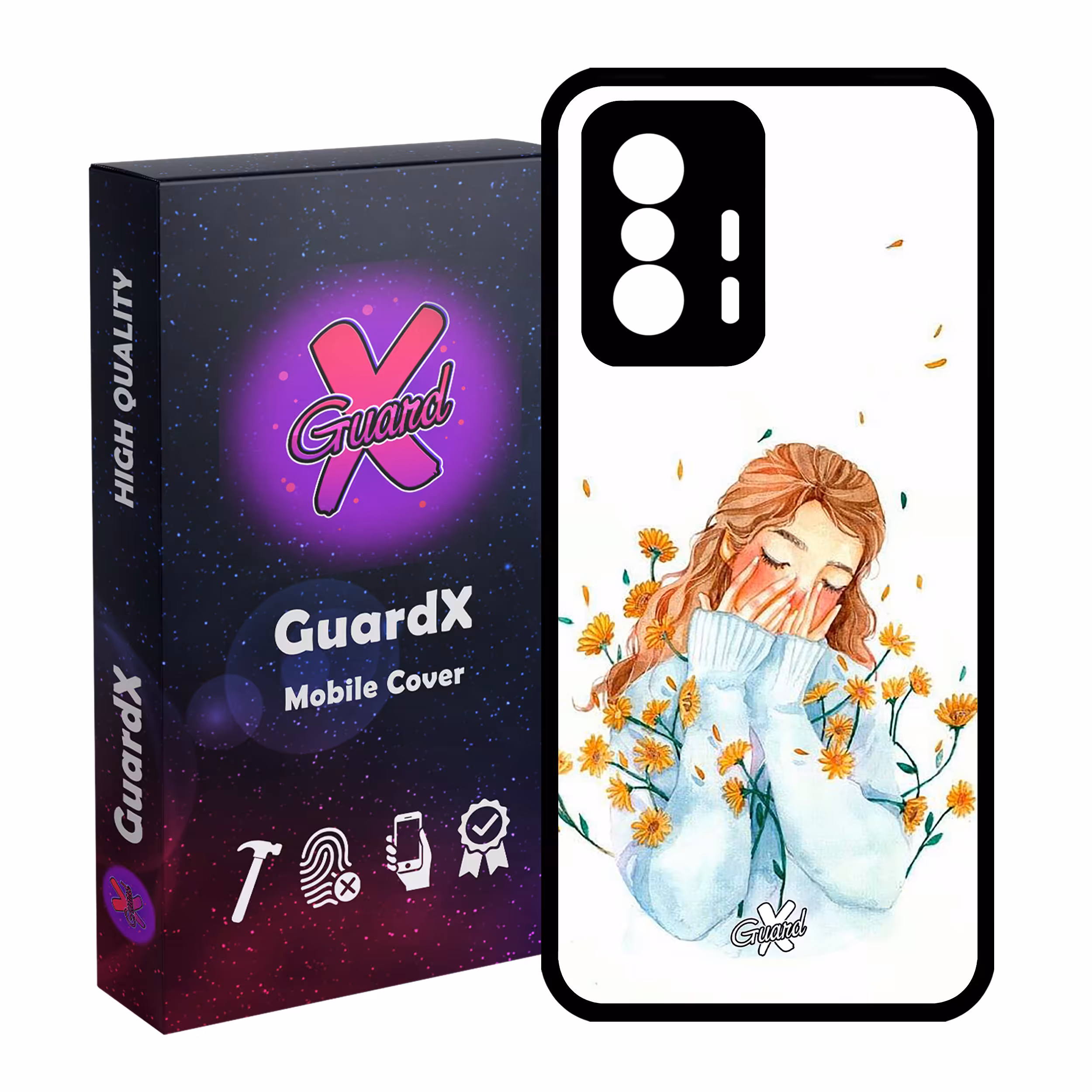کاور گارد ایکس طرح Girl مدل Glass10315 مناسب برای گوشی موبایل شیائومی 11T Pro / 11T