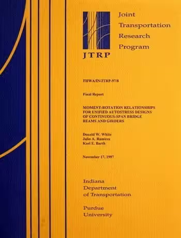 󾕇 دانلود کتاب White D. W., Moment-Rotation Relationship for Unified Auto-Stress Design of Continuous-Span Bridge Beam and Girders, 1997 - دانلود کتاب های دانشگاهی