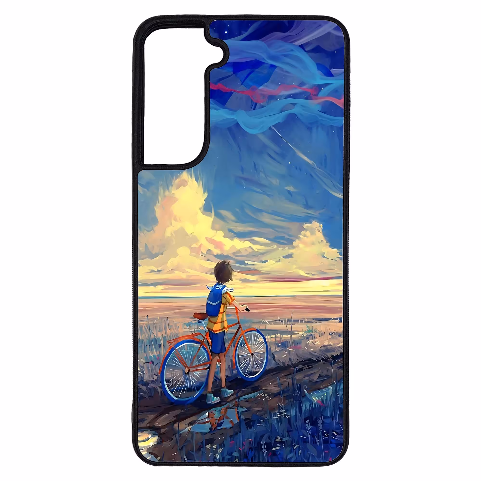 کاور طرح نقاشی کد G-047 مناسب برای گوشی موبایل سامسونگ Galaxy S21 FE | دیجی قاب دونی