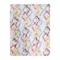 ملحفه آدنو مدل Diamond کد IR129 دونفره سایز 220x240 سانتی متر